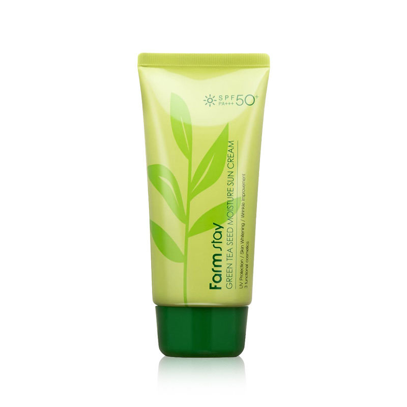 FARMSTAY Green Tea Seed Moisture Sun Cream
