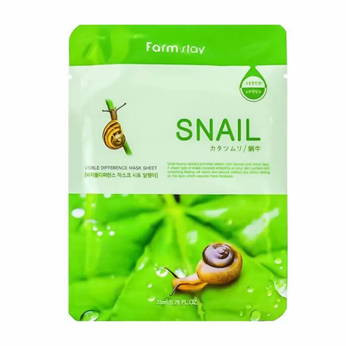 FARM STAY VISIBLE DIFFERENCE MASK SHEET SNAIL