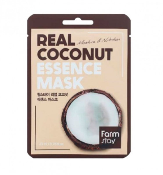 FARM STAY REAL COCONUT ESSENCE MASK