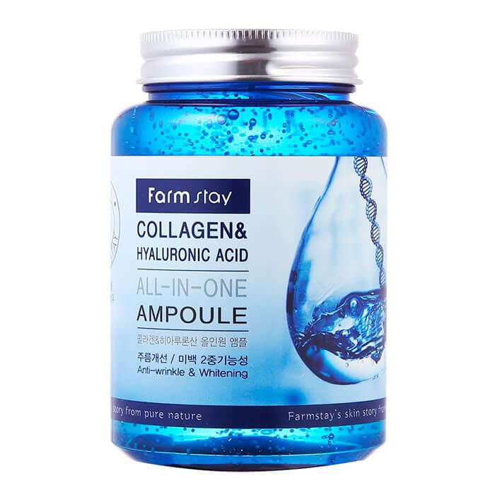 FARM STAY Collagen & Hyaluronic Acid All-in-One Ampoule